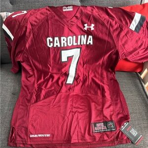 Under Armour South Carolina Red Jersey Gamecocks New with Tags